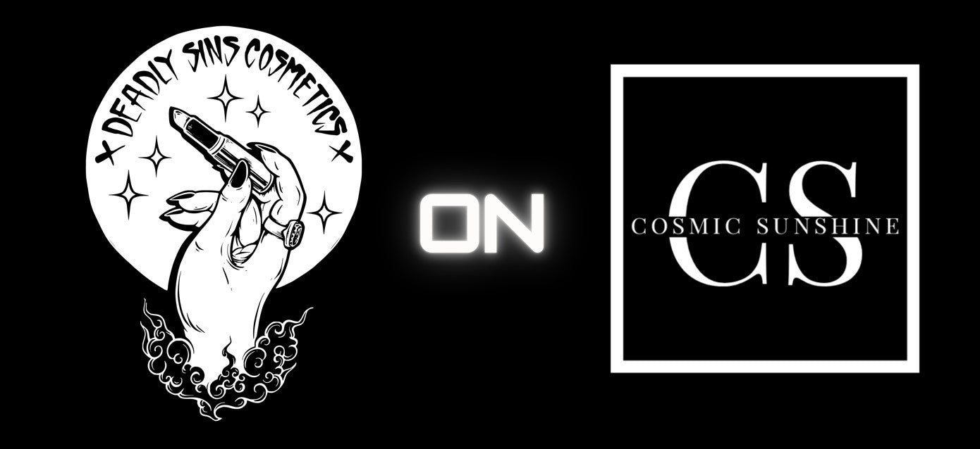 Deadly Sins Cosmetics is now on Cosmic Sunshine!