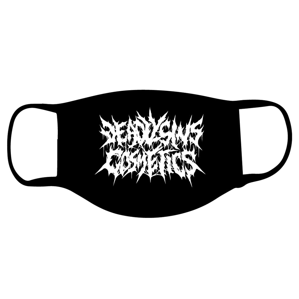 DEATH METAL LOGO FACE MASK - Makeup & vegan/cruelty free Cosmetics Products online | Melbourne | Deadly Sins Cosmetics