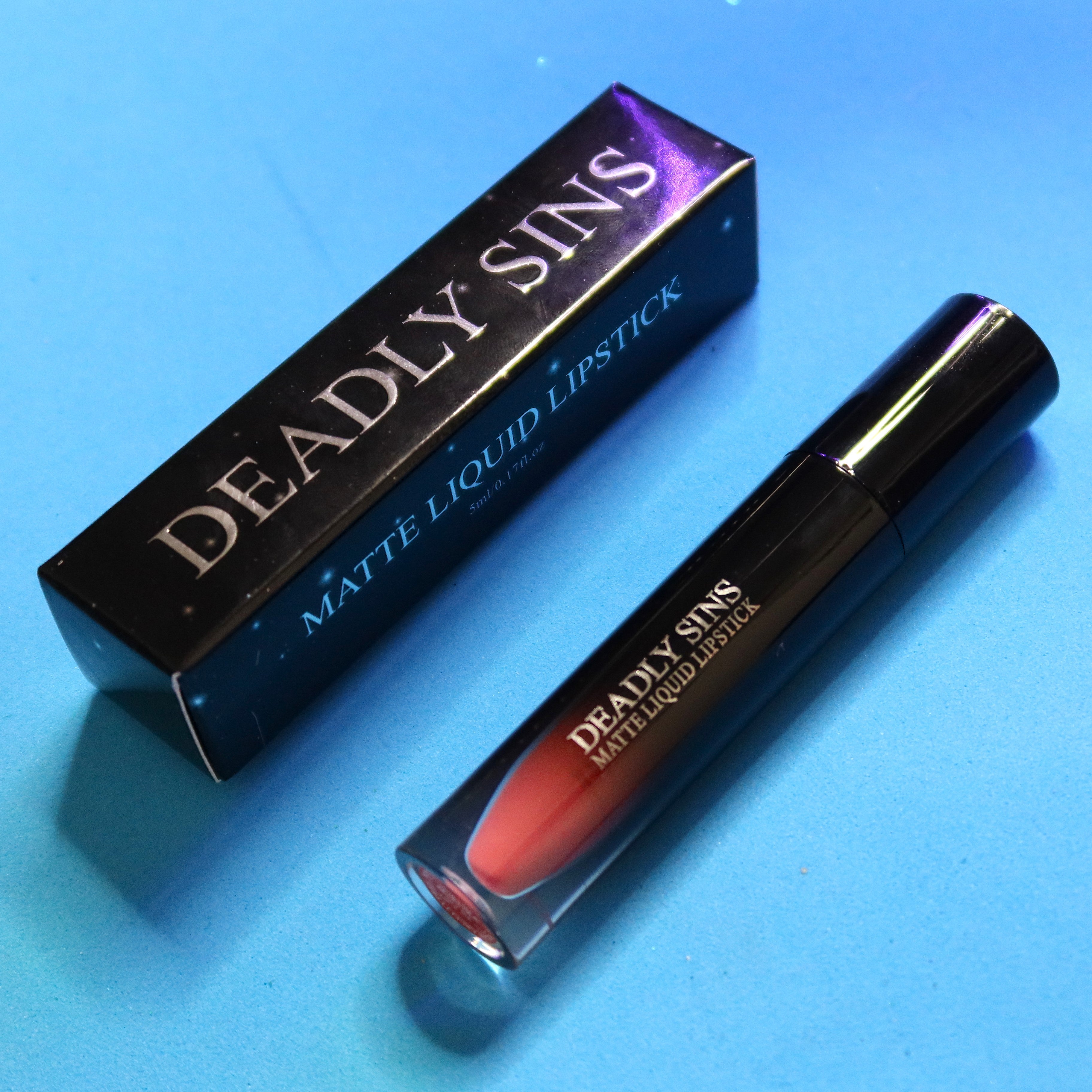 Pink Lipstick with box Deadly Sins Cosmetics Gothic Makeup Australia