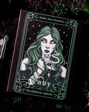 Envy Green Eyeshadow palette Deadly Sins Cosmetics alt Beauty Australia