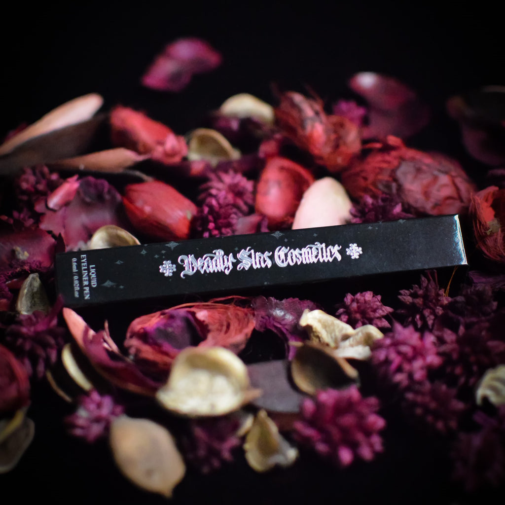 Deadly Sins Cosmetics Best Gothic Eyeliner Australia Goth Makeup liquid eyeliner pen