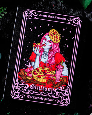 GLUTTONY - EYESHADOW PALETTE - Makeup & vegan/cruelty free Cosmetics Products online | Melbourne | Deadly Sins Cosmetics