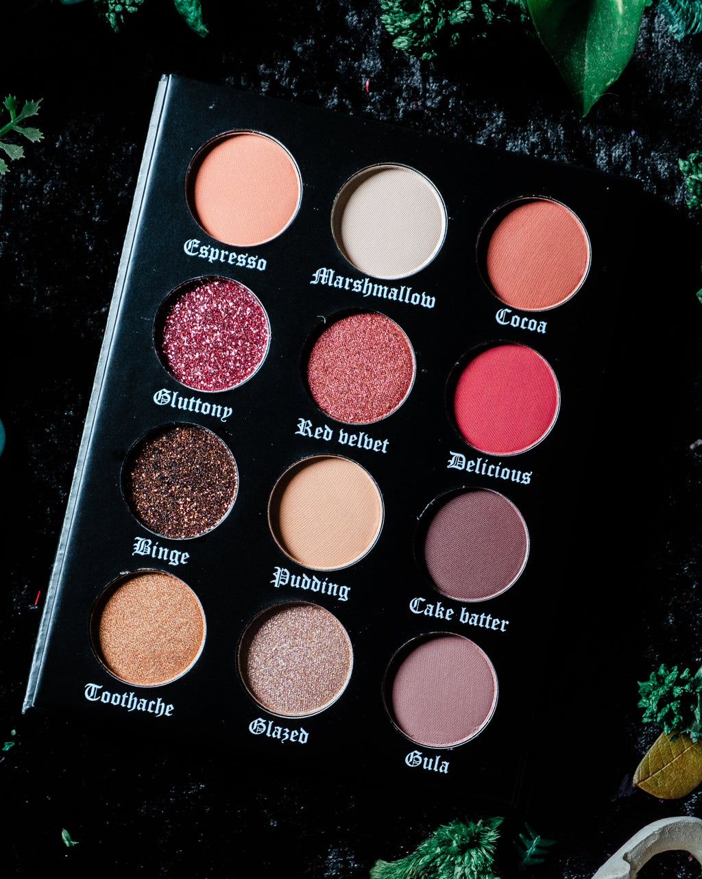 GLUTTONY - EYESHADOW PALETTE - Makeup & vegan/cruelty free Cosmetics Products online | Melbourne | Deadly Sins Cosmetics