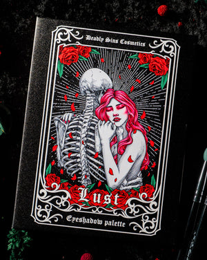 LUST - EYESHADOW PALETTE - Makeup & vegan/cruelty free Cosmetics Products online | Melbourne | Deadly Sins Cosmetics