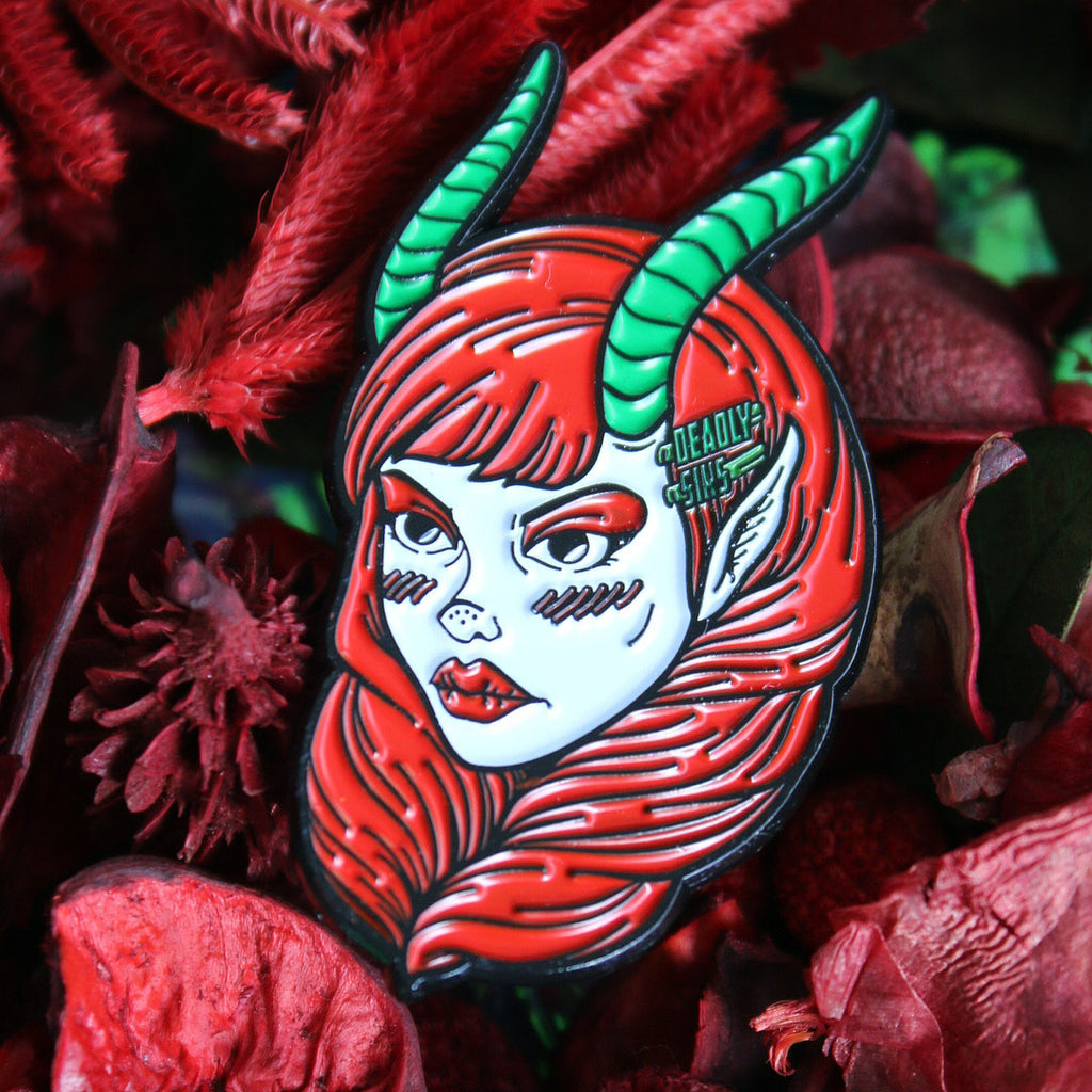 KRAMPUS PIN - Makeup & vegan/cruelty free Cosmetics Products online | Melbourne | Deadly Sins Cosmetics