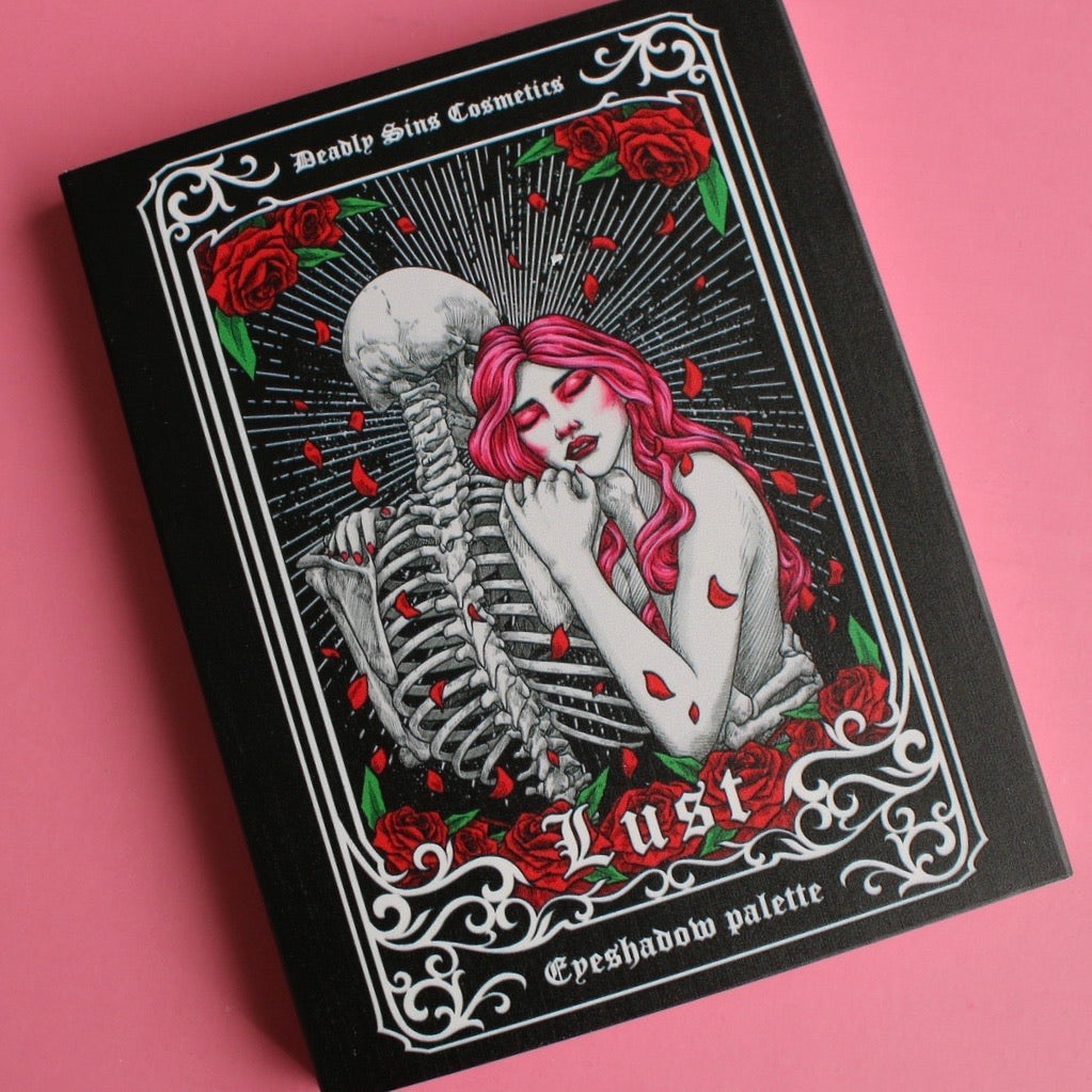 LUST - EYESHADOW PALETTE - Makeup & vegan/cruelty free Cosmetics Products online | Melbourne | Deadly Sins Cosmetics